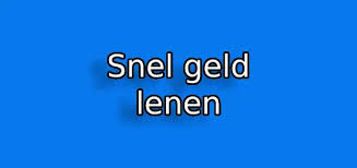 snel geld lenen