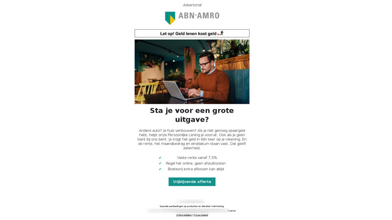 geld lenen abn amro